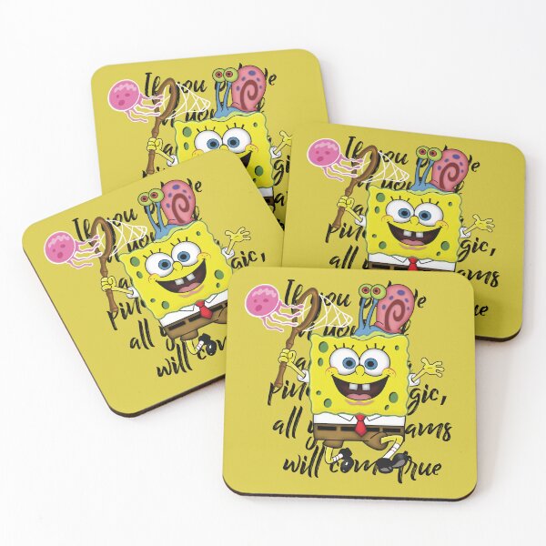 Item preview, SpongeBob “If you believe in yourself and with a pinch of magic, all your dreams will come true” designed and sold by PersonalizartRD.