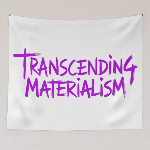 Item preview, Transcending Materialism designed and sold by Angry Swan Designs.
