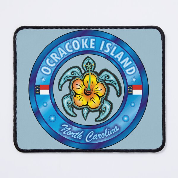 Item preview, Ocracoke Island North Carolina sea turtle hibiscus designed and sold by studioss76.