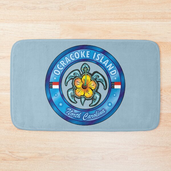 Item preview, Ocracoke Island North Carolina sea turtle hibiscus designed and sold by studioss76.