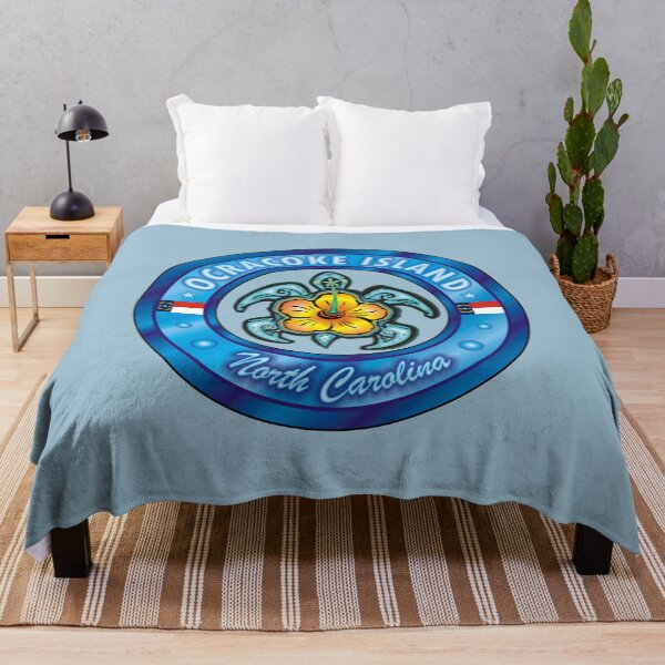 Item preview, Ocracoke Island North Carolina sea turtle hibiscus designed and sold by studioss76.