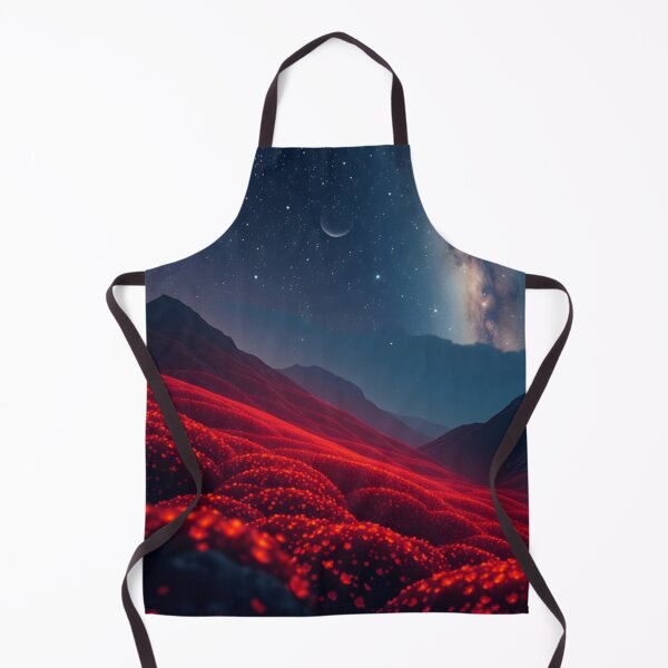 Item preview, Starry Night Sky - Floral Mountain Valley designed and sold by typoinspired.