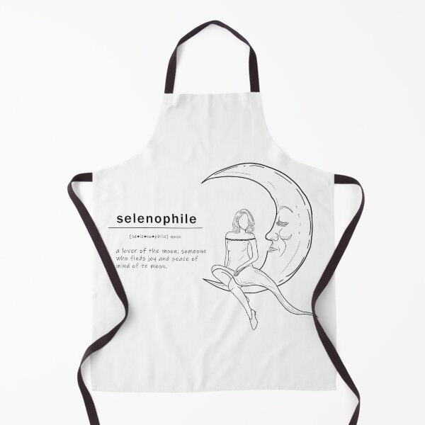Item preview, selenophile word meaning and design designed and sold by Kylos Design.