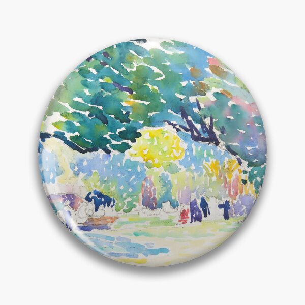 Item preview, Colorful Serenity – Landscape by Henri-Edmond Cross (1904) designed and sold by HistoryOnWalls.