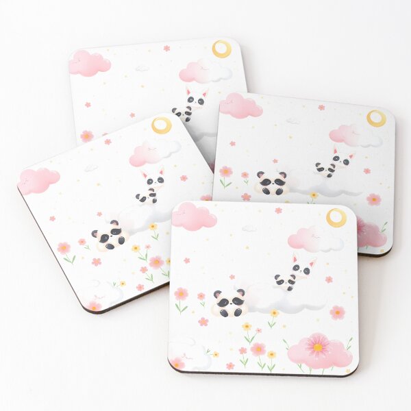 Item preview, Panda Art Kawaii Wallpaper Design Cute Background Colors designed and sold by ART ATTACK ZONE.