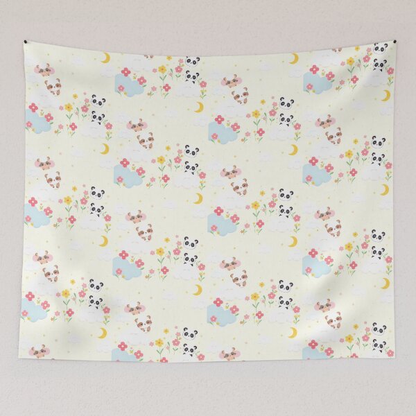 Item preview, Flowers Art Kawaii Wallpaper Design Cute Background Colors designed and sold by ART ATTACK ZONE.