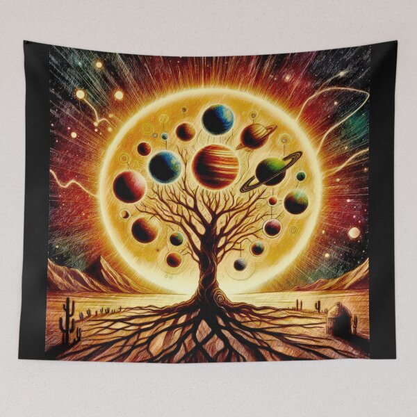 Item preview, Space and the Mystical nature #5 designed and sold by Helios Be. Lavsh.
