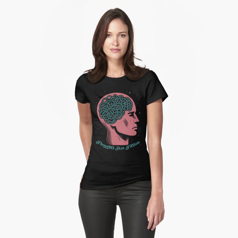 Item preview, Fitted T-Shirt designed and sold by v-nerd.