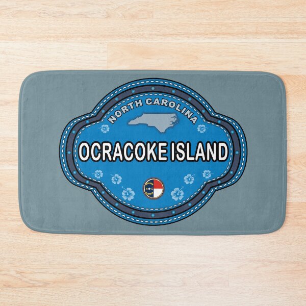 Item preview, Ocracoke Island North Carolina stitching effect emblem designed and sold by studioss76.