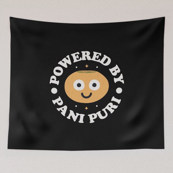 Item preview, Powered By Pani Puri - Indian Pani Puri designed and sold by TomThornton.
