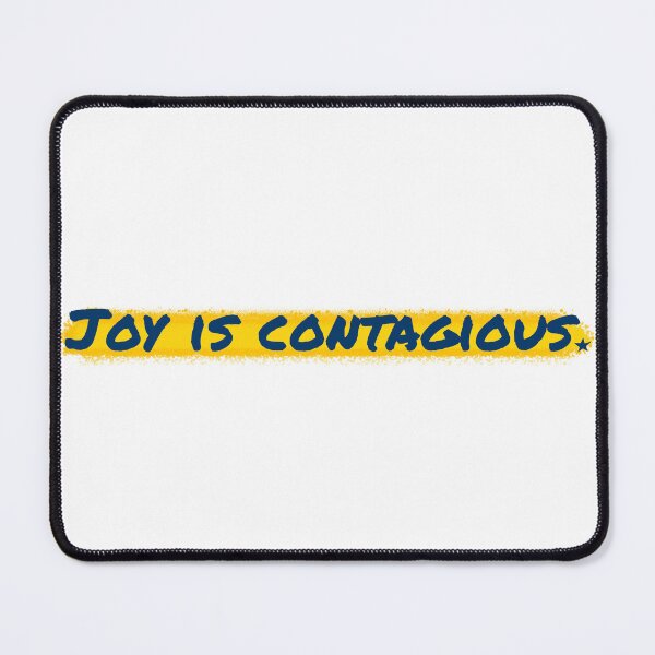 Item preview, Joy is contagious designed and sold by Shuriken12.