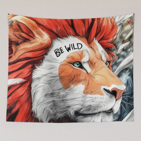 Item preview, Be wild lion life #wild designed and sold by JBJart.