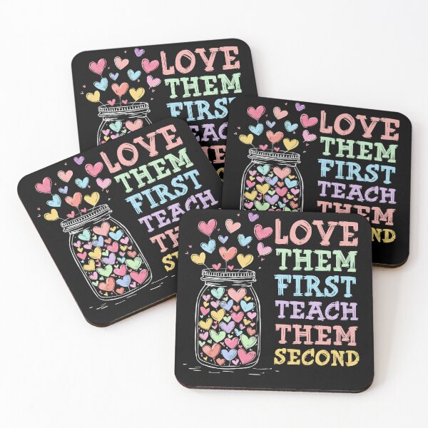 Item preview,  Love Them First Teach Them Second Teacher designed and sold by AxelBrook.