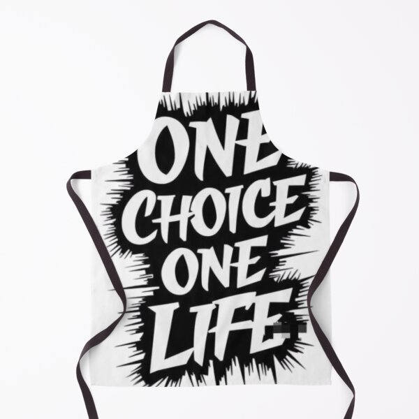 Item preview, "One Choice, One Life – Motivational Quote" designed and sold by Printandpick.
