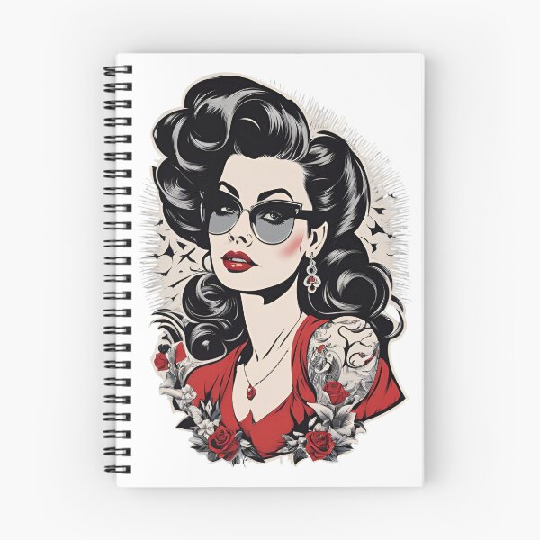 Artikelvorschau, Rockabilly-Mädchen entworfen und verkauft von whatthefoxsays.