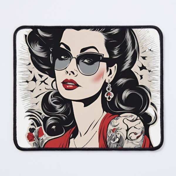 Item preview, Rockabilly girl designed and sold by whatthefoxsays.