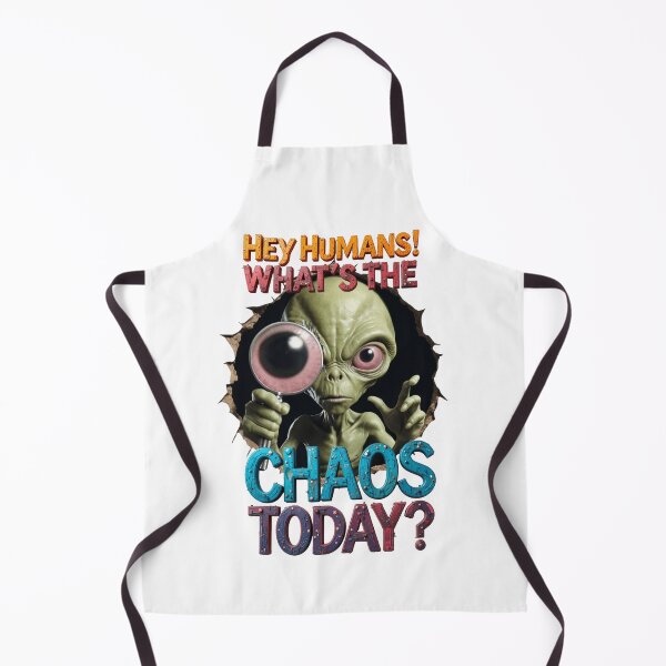Item preview, Alien Update: What’s the Chaos Today? - Funny UFO memes designed and sold by AleksKos.