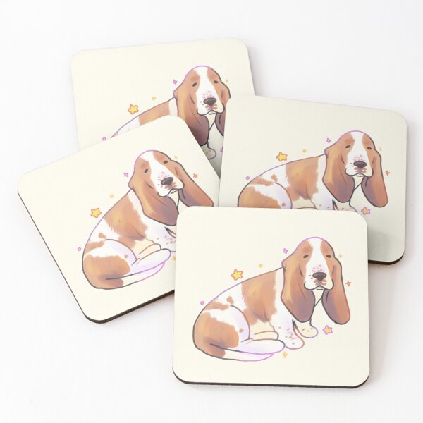 Item preview, Cute Basset Hound designed and sold by Mayarartsy.