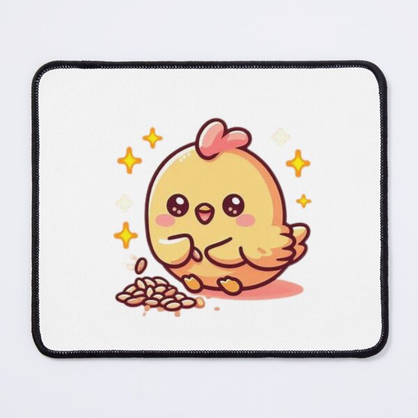 Item preview, chicken eating seeds designed and sold by Eternalski.