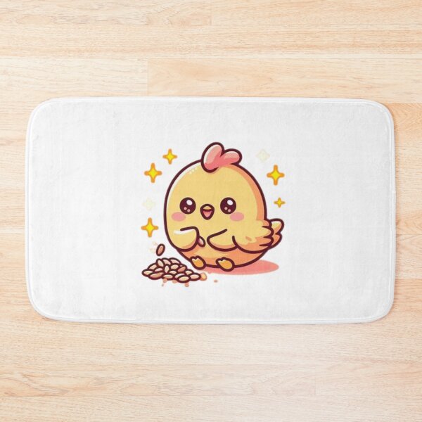 Item preview, chicken eating seeds designed and sold by Eternalski.