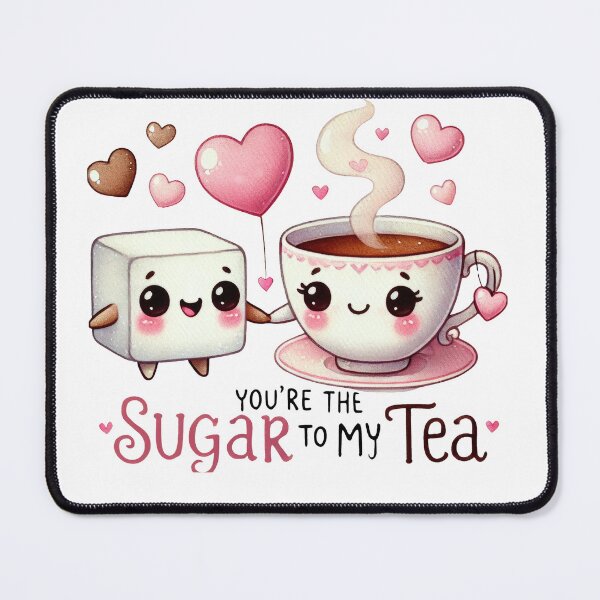 Item preview, this adorable "You're the Sugar to My Tea" design designed and sold by Colorten.