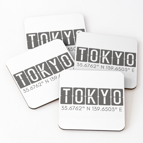 Item preview, Tokyo Japan GPS Coordinates City Travel Asia designed and sold by holaitssher.