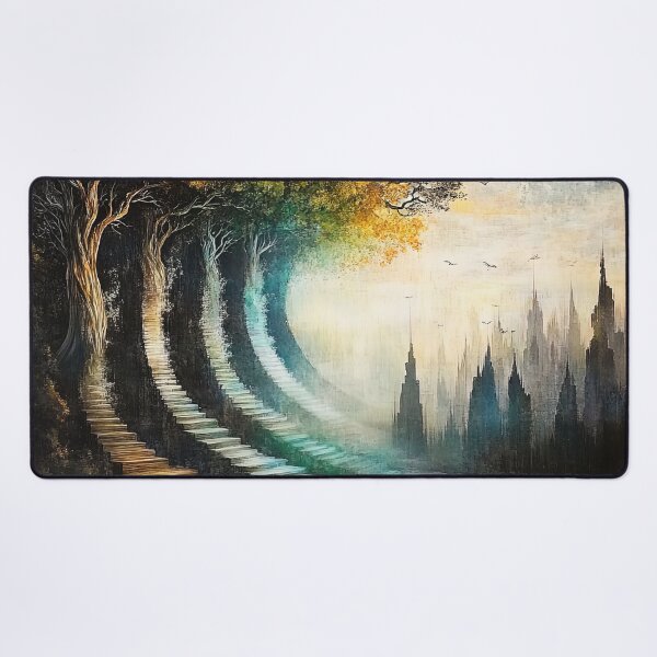 Item preview, "Stairway to the Moonlit Realm" designed and sold by bloorose.