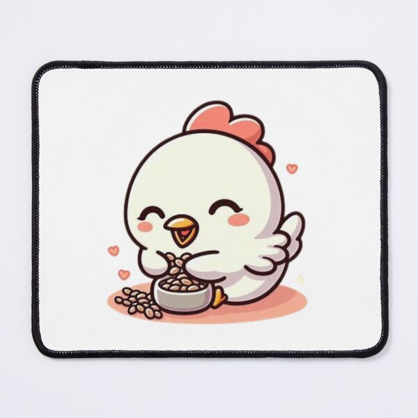 Item preview, chicken eating seeds designed and sold by Eternalski.
