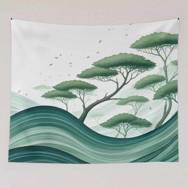 Item preview, Verdant Deluge designed and sold by AJSRPrints.