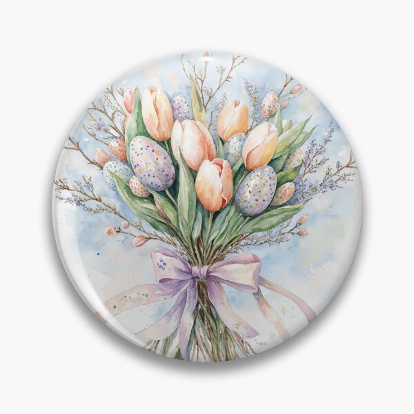 Item preview, "Colorful Tidings: An Easter Card Design" designed and sold by NelenaArt.
