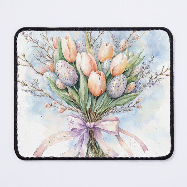 Item preview, "Colorful Tidings: An Easter Card Design" designed and sold by NelenaArt.