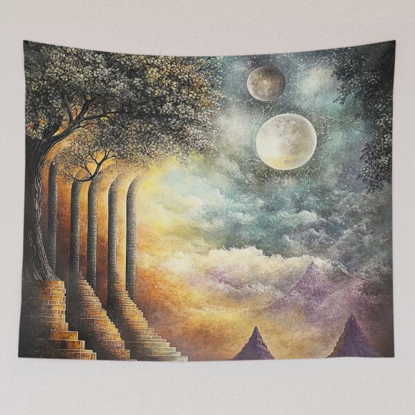 Item preview, "Lunar Pathways" designed and sold by bloorose.
