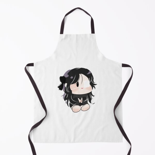 Item preview, White Eyepatch Chibi Anime Girl designed and sold by AFuratato.