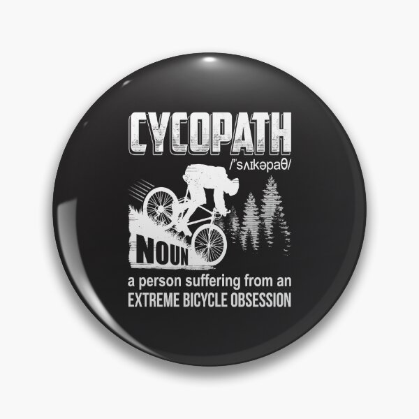 Item preview, Cycopath Funny Bicycle Cyclist Gift T-Shirt designed and sold by StreetArtPro.