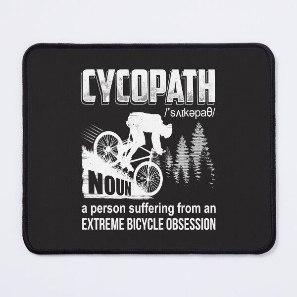Item preview, Cycopath Funny Bicycle Cyclist Gift T-Shirt designed and sold by StreetArtPro.