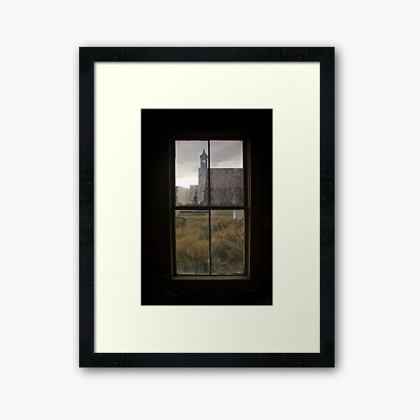 View of Bodie Church From Next Door Framed Art Print