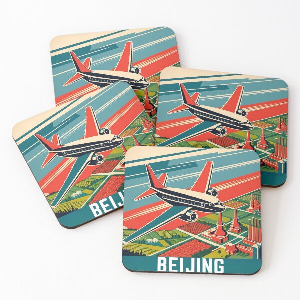 Item preview,  Aviation Poster – Beijing designed and sold by EMairplanes.