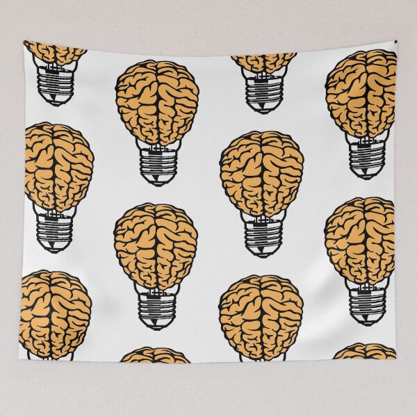 Item preview, Brain Lightbulb designed and sold by the-craft-shop.