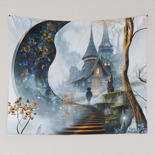 Item preview, "Astral Glow on the Serene River" designed and sold by bloorose.