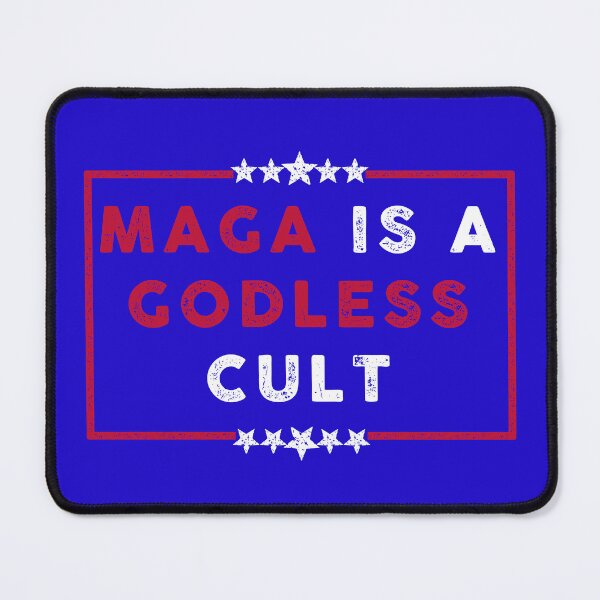 Item preview, Maga is a godless cult designed and sold by remerasnerdas.