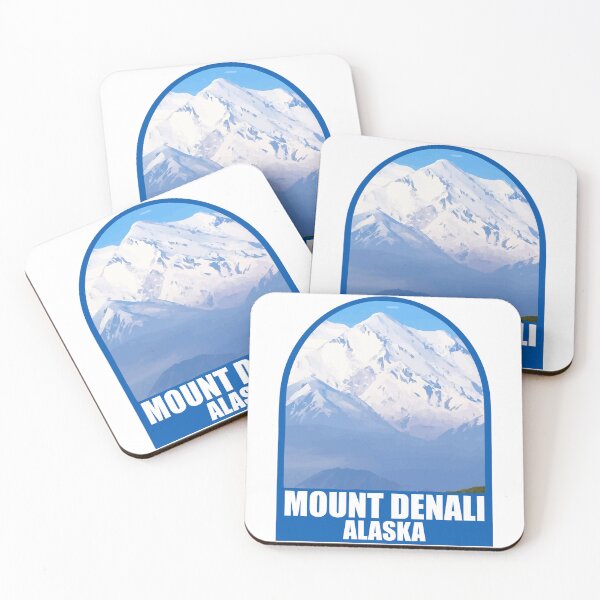 Artikelvorschau, Denali-Berg, Alaska entworfen und verkauft von TomFrontierArt.