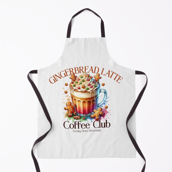 Item preview, Gingerbread Latte Coffee Club designed and sold by HolidayBug.
