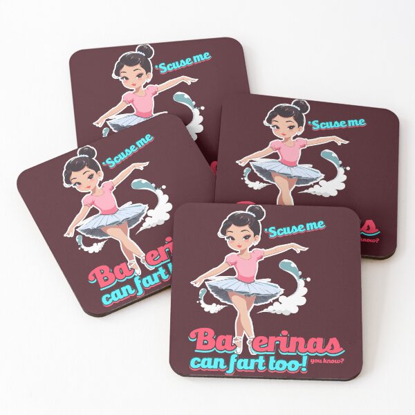 Item preview, Ballerinas can Fart too!! designed and sold by Teeseas Wave.