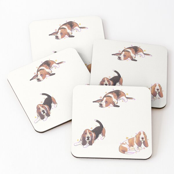 Item preview, Basset Hound pack designed and sold by Mayarartsy.