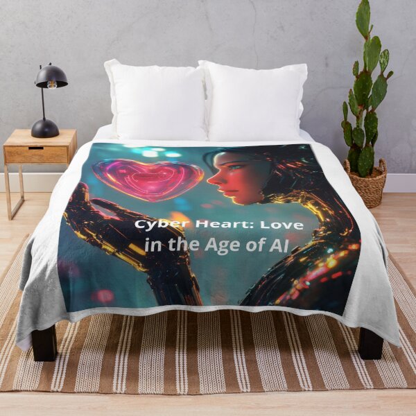 Item preview, Cyber Heart: Love in the Age of AI designed and sold by Darkee1006.