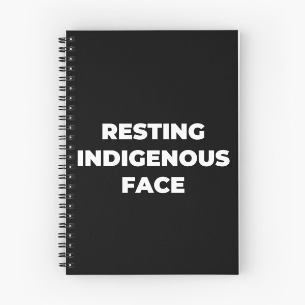 Item preview, Resting Indigenous Face designed and sold by AniArtPL.