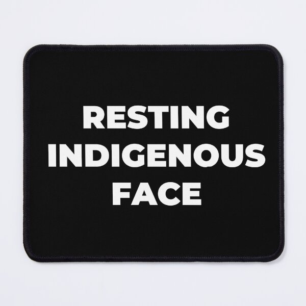 Item preview, Resting Indigenous Face designed and sold by AniArtPL.