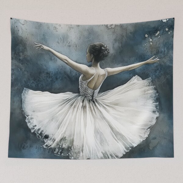Item preview, Ballet Dancer watercolor art #ballet #dancer designed and sold by JBJart.