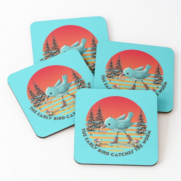 Item preview, The early bird catches the worm designed and sold by whee25.