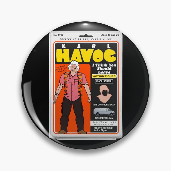 Aperçu de l'œuvre Figurine articulée KARL HAVOC - Je pense que tu devrais partir créée et vendue par acquiesce13.